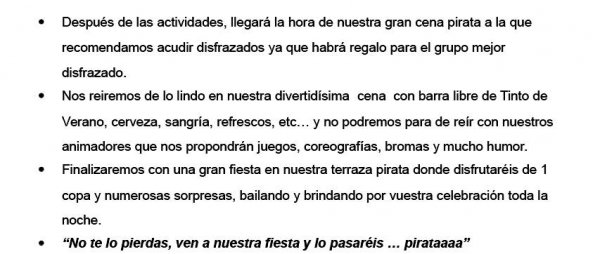 Cenas Tematicas Mojacar