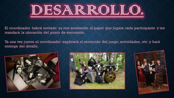 Gymkana Juegos de Rol Madrid