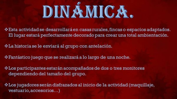 Gymkana Noche de Terror Madrid