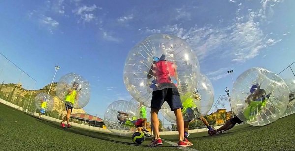 bubble football murcia