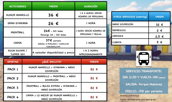 Humor Amarillo en Quinto