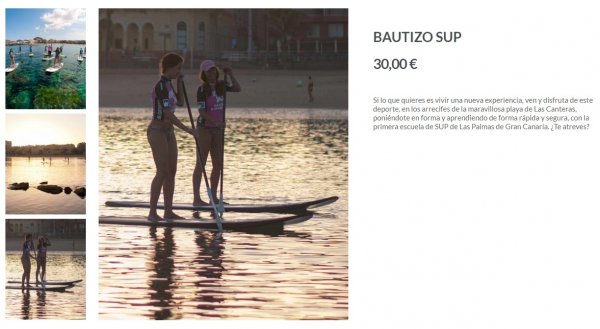 Curso Paddle Surf Diurno