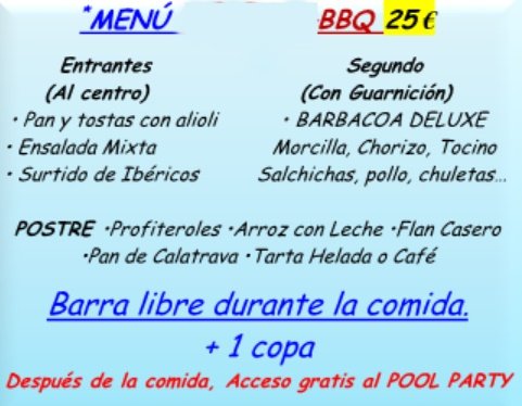 Fiesta Piscina Mojacar