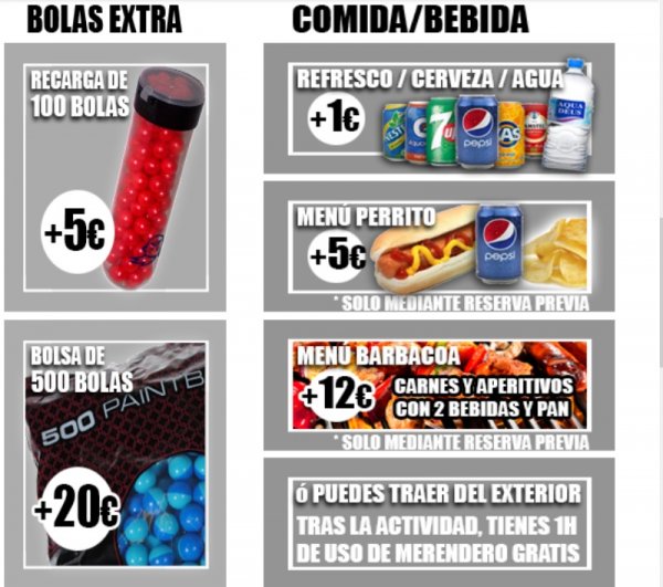 Paintball Camino Barca Cordoba