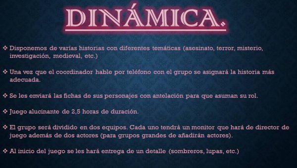 Gymkana Juegos de Rol Madrid