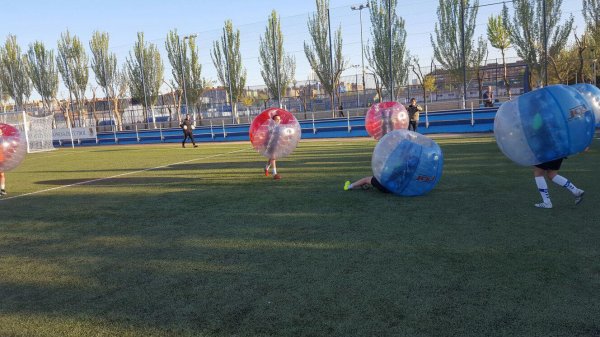 Bubble Football en Zaragoza