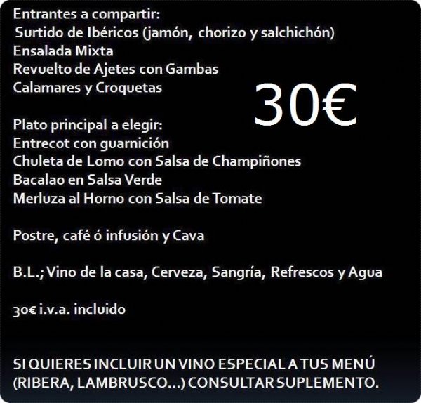 Restaurante Salamanca Centro 2