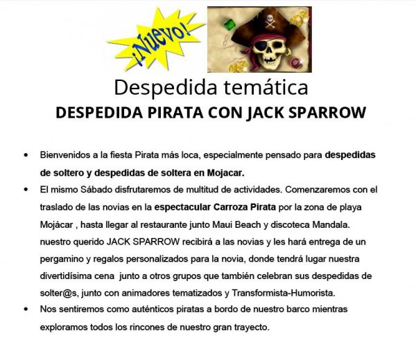 Cenas Tematicas Mojacar