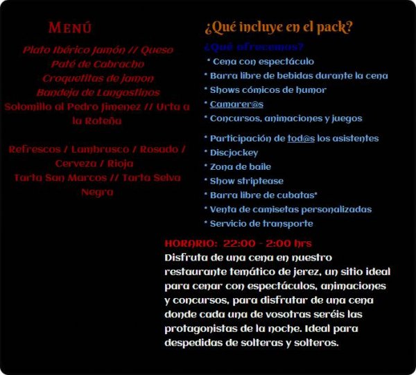 Restaurante Espectaculos Jerez